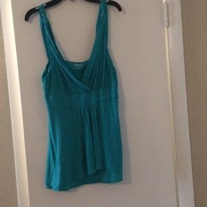 Teal tank top